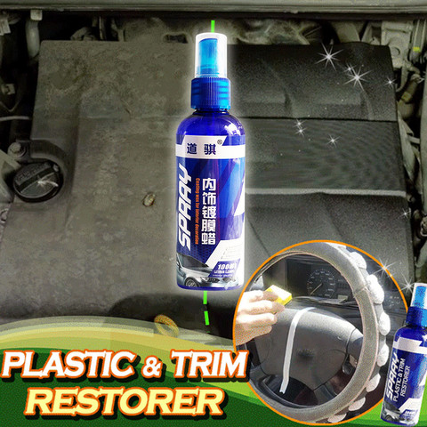 Plastic Trim Restorer Automotive Plastic Interior Repair And Cleaning Spray  Cleaner Best Selling 2022 Products Бытовая Химия - Price history & Review, AliExpress Seller - Shop3480027 Store